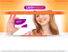 Tablet Screenshot of cartedefidelite.net